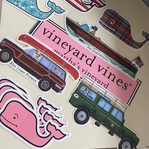 Vineyard Vines and KJP Sticker Compilation